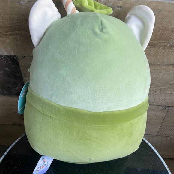 Squishmallows 12" Eitan the Red Panda Matcha Boba Tea Hybrid Sweet Squad Plush - Picture 3 of 4